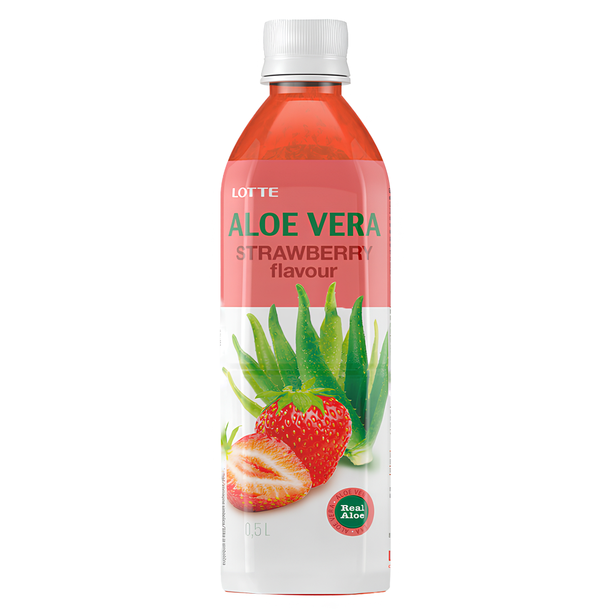 ALOE VERA ERDBEERE 500ML