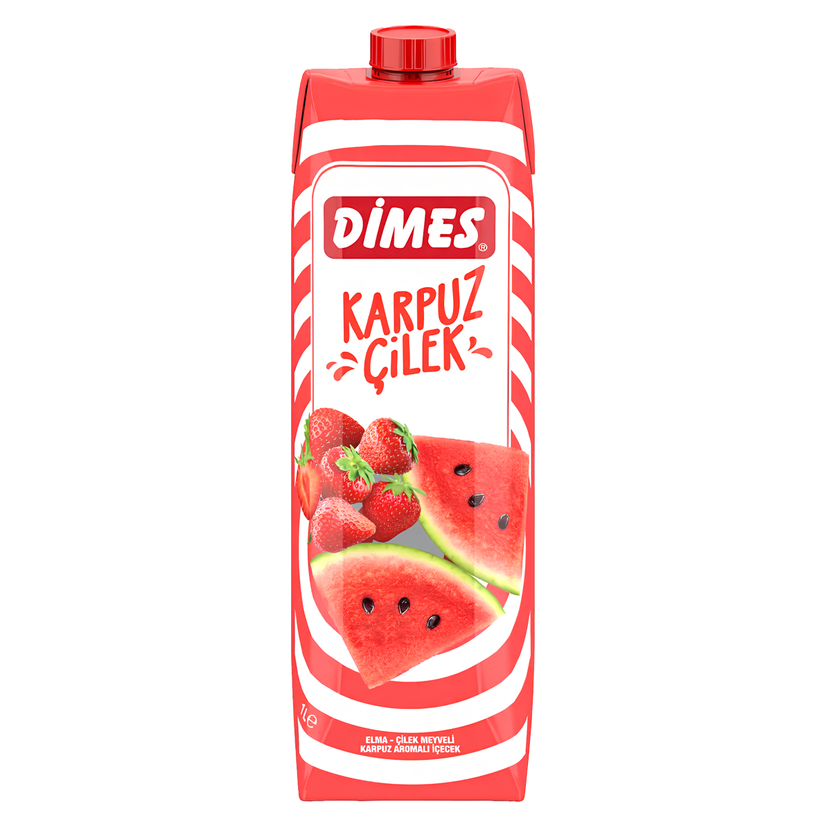 DIMES WASSERMELONE & ERDBEER 1L