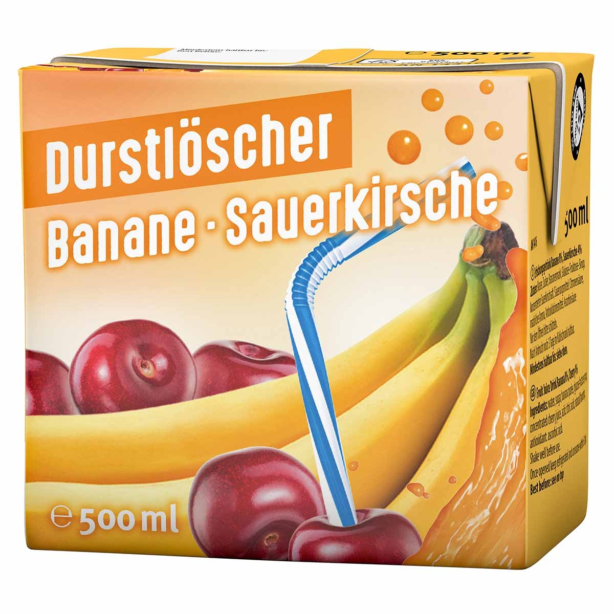 DURSTLÖSCHER BANANE-KIRSCHE 500ML