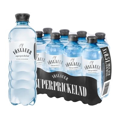 VÖSLAUER MINERALW. SUPER-PRICKELND 500ML