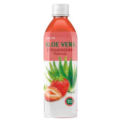 ALOE VERA ERDBEERE 500ML
