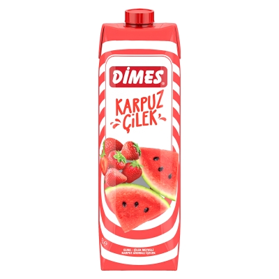 DIMES WASSERMELONE & ERDBEER 1L
