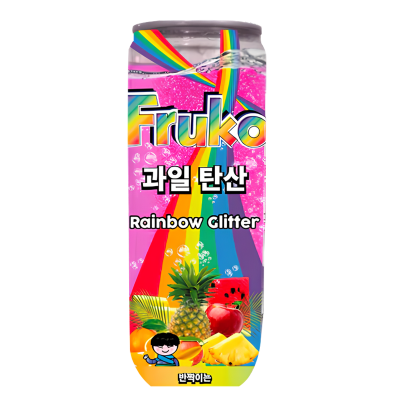 FRUTTI FRUKO RAINBOW GLITTER 330ML