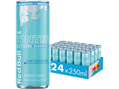 RED BULL ICED GUMMY BEAR SUGAR FREE 250ML